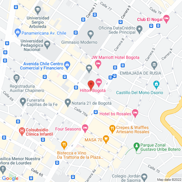 Mapa de Ingeurbe S.A.S.