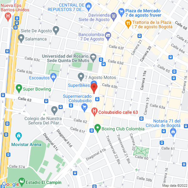 Mapa de B Y B Banderas