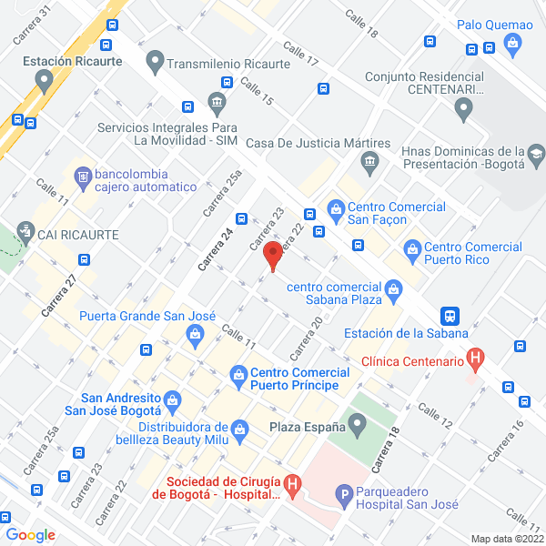 Mapa de Talleres Wersin S.A.S-Talleres De Mecánica Industrial