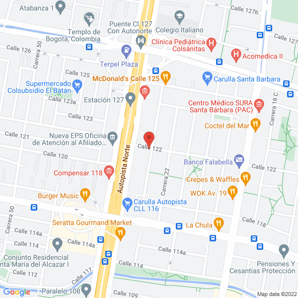 Mapa de Accessori E Mobili Modulari
