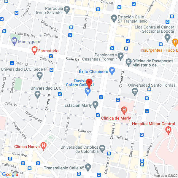 Mapa de Miro Optica