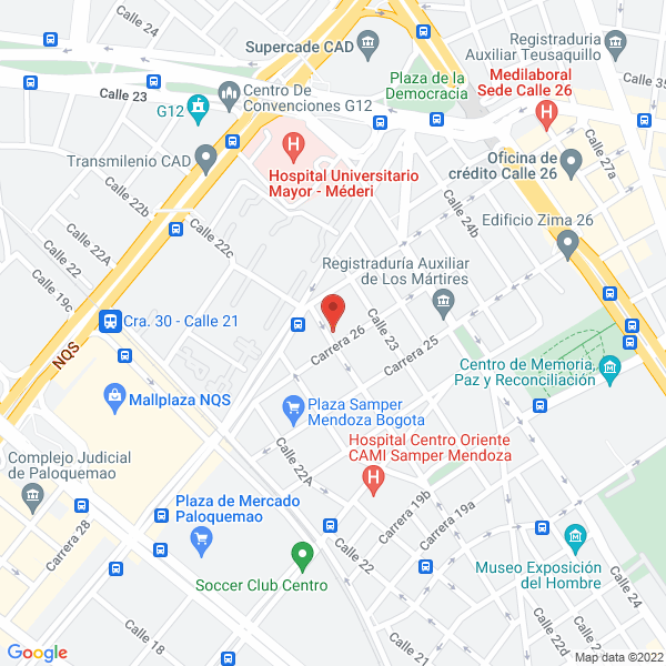 Mapa de Industrias Valero