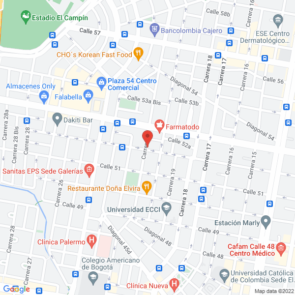 Mapa de Cortendencias Cortinas Chimeneas Pisos