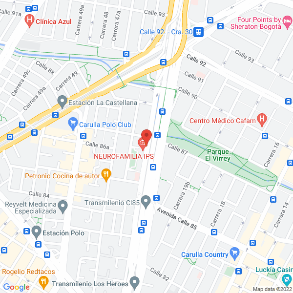 Mapa de Ambientes Y Soluciones Y Cía. Ltda