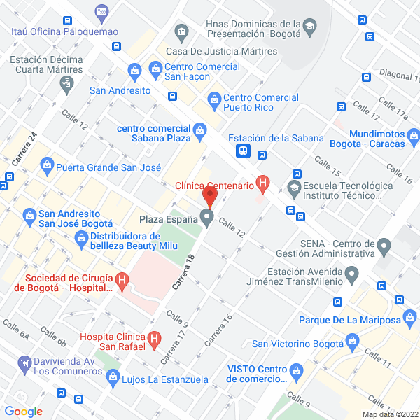 Mapa de Aranda Efraín Indumetálicas
