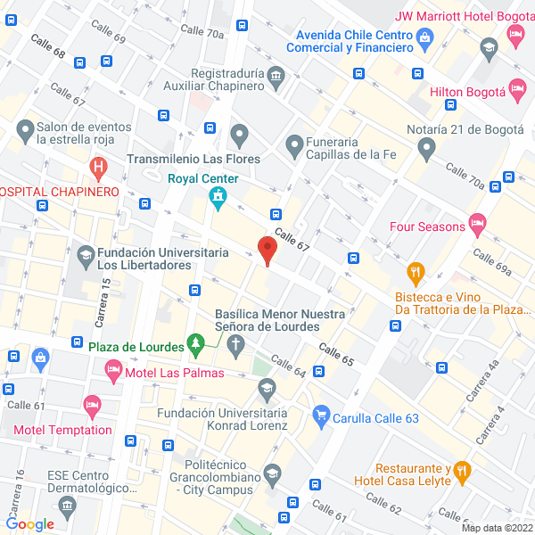 Mapa de Brace Shop Ortopedica