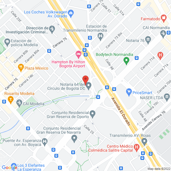 Mapa de Smart Rental S.A.S.
