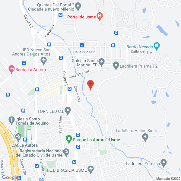 Mapa de Ladrillera Prisma S.A.S.