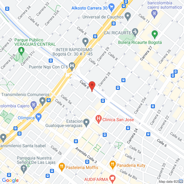 Mapa de Acrílicos D'Calidad