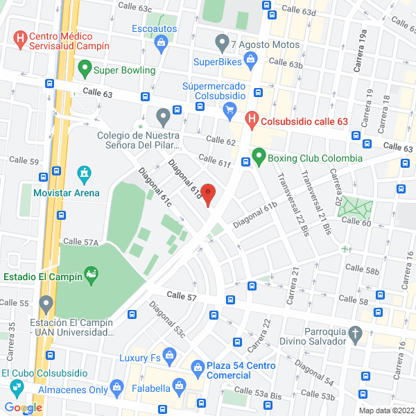 Mapa de Aqstica Ltda.