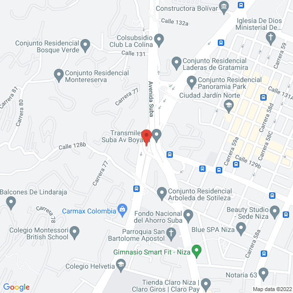 Mapa de Asociación Cultural Nuestra Señora De Fátima