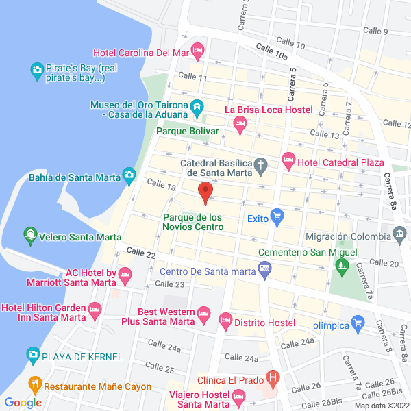 Map of Wiwa Tour