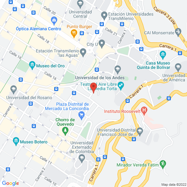 Mapa de Colombia Ideal Turistica Y Cultural