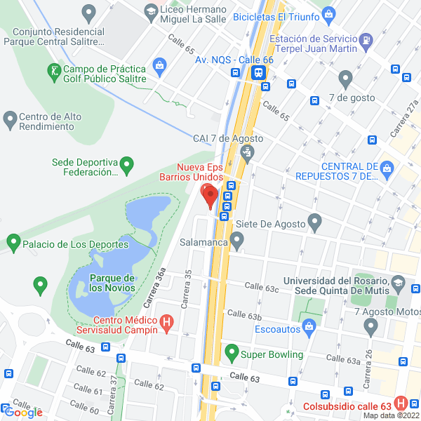 Mapa de Opening Comunicaciones Eventos