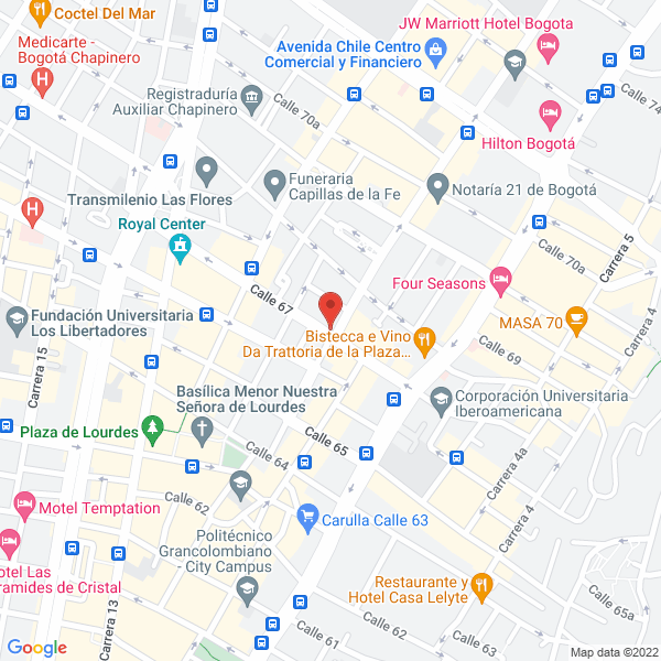 Mapa de Transportes Especiales Indigena Altea Sas