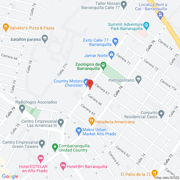 Map of Concertinas Y Cerramientos Ltda.