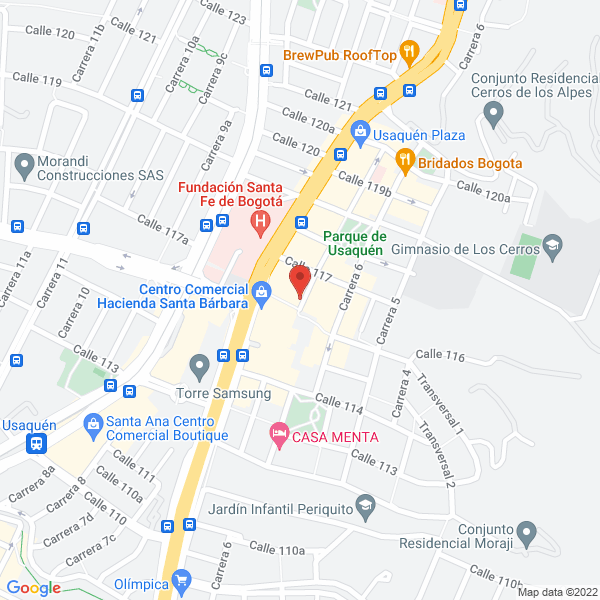 Mapa de Cónclave Bistro & Pub S.A.S.