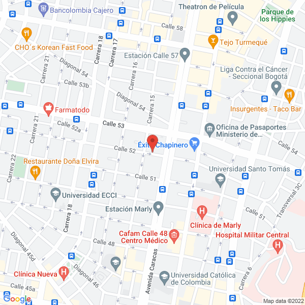 Mapa de Concremet Arquitectos E Ingenieros S.A.S