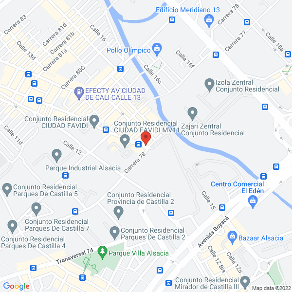 Mapa de Congos Tienda'S Bar