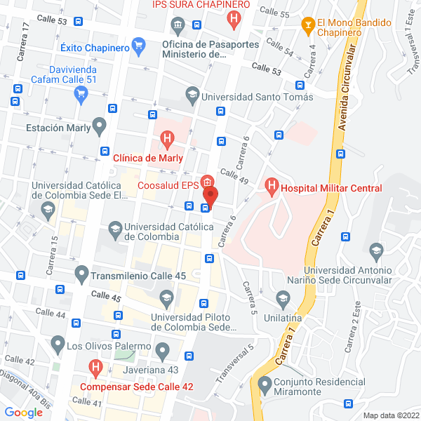 Mapa de Conpromap S.A.S.