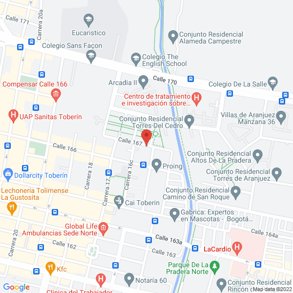 Mapa de Construcciones & Dry Wall Ltda.