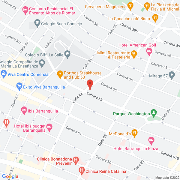 Map of Construcciones A.S. Ltda.