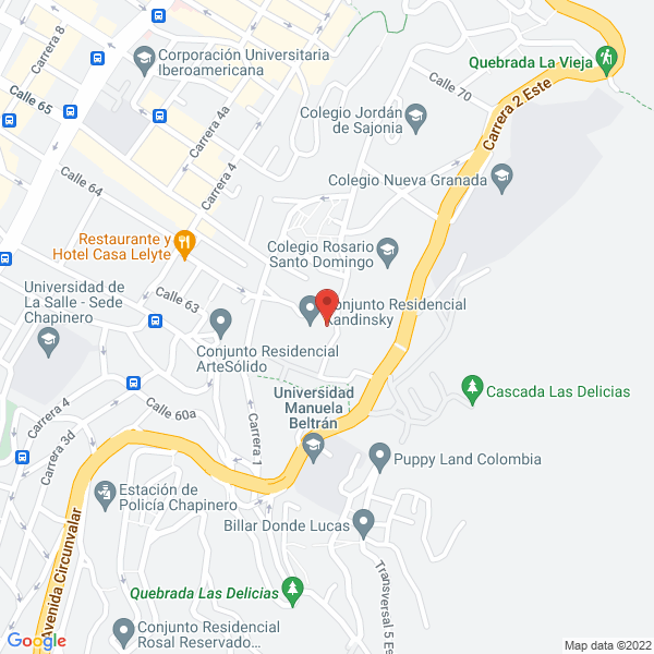 Mapa de Construcciones Amonita S.A.S.