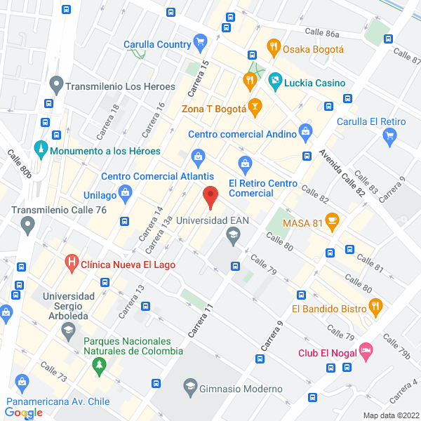 Mapa de Colempaques S.A.S.