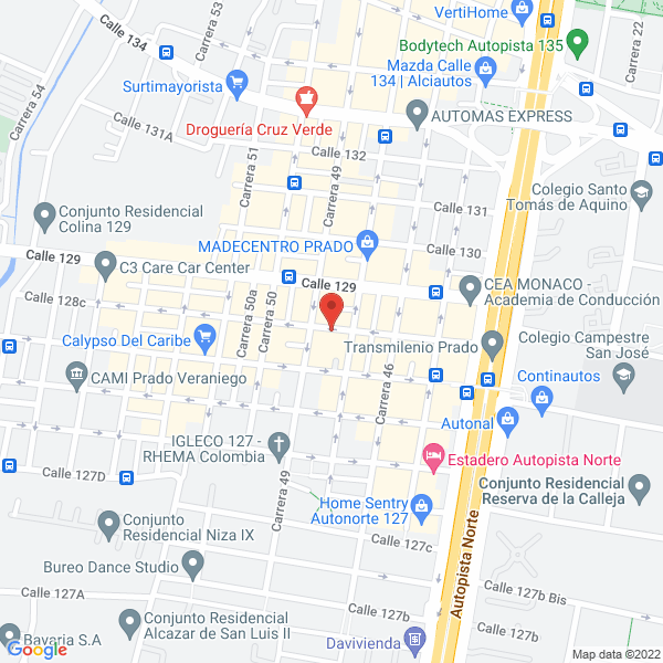Mapa de Cj Montacargas