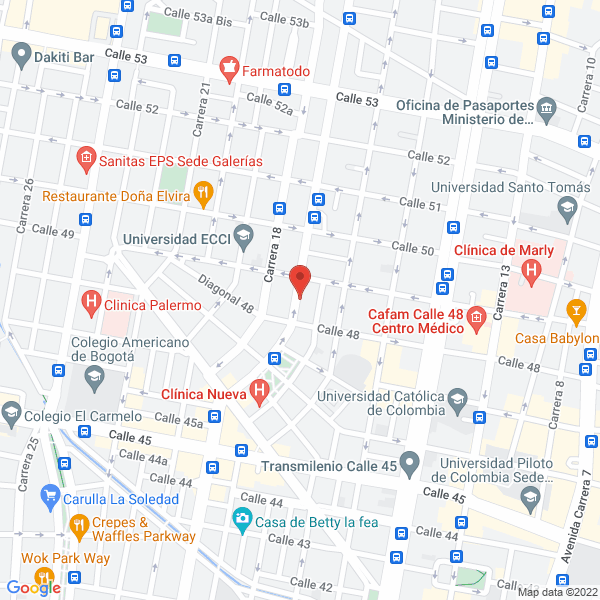 Mapa de Cjb Ortopédicos
