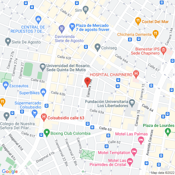 Mapa de Clásica De Seguridad Ltda.
