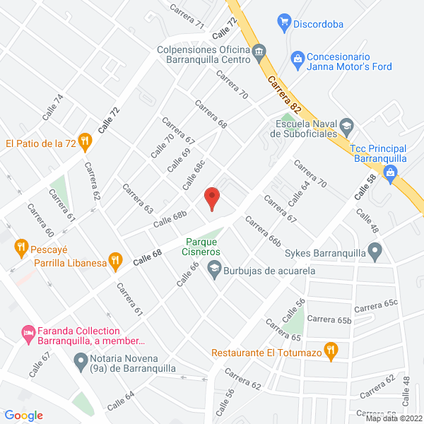 Map of Claudia Eusse E.U.