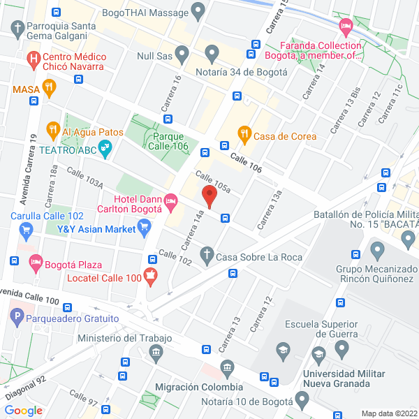 Mapa de Clc Clinic Laser Center S.A.S