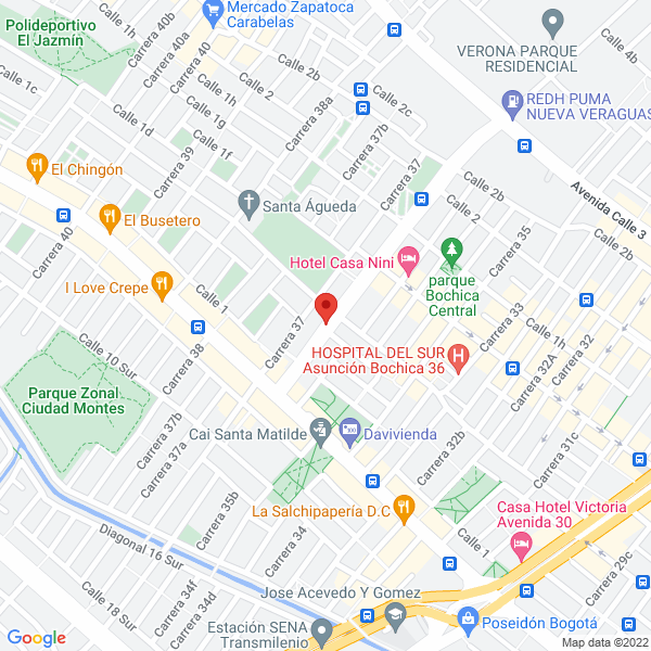 Mapa de Gutiérrez Jímenez Uriel