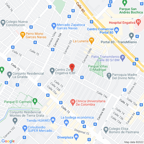 Mapa de Construyendo Presente S.A.S.