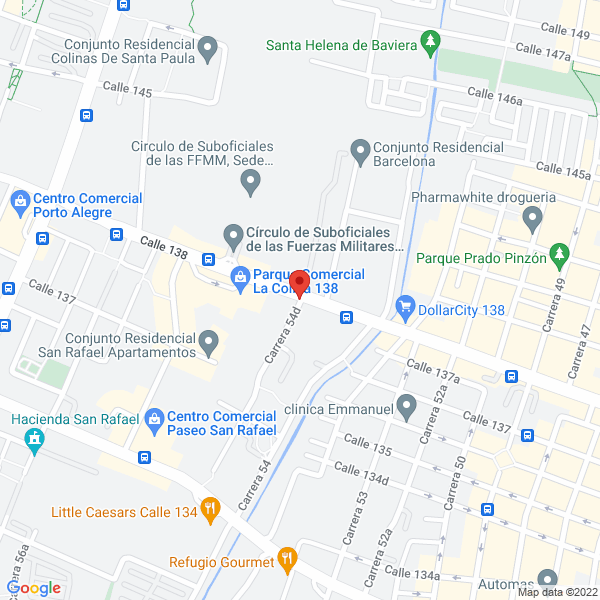 Mapa de Consultores & Proyectos Avidel S.A.S.