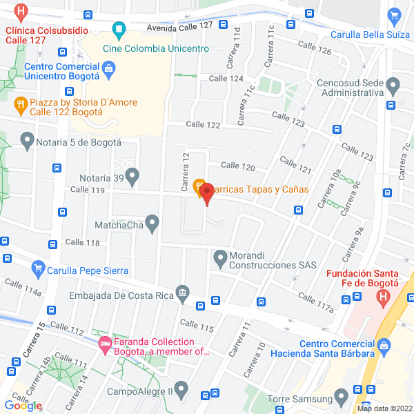 Mapa de Consultoria Empresarial Suarez Y Asociados S.A.S