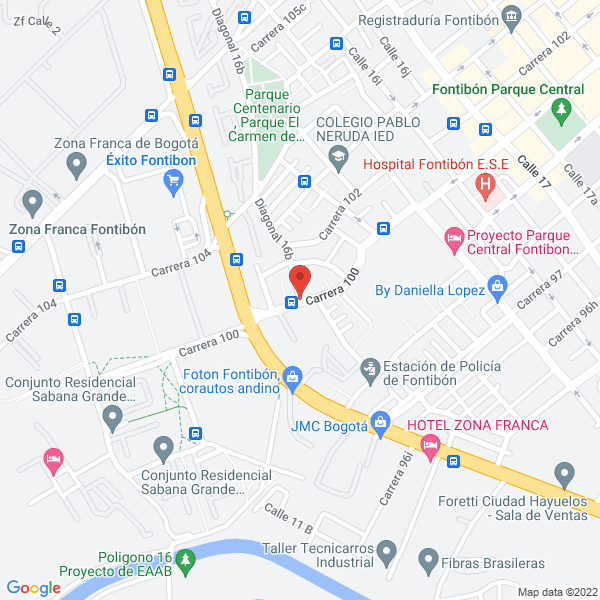 Mapa de Consultorías Contables Y Tributarias
