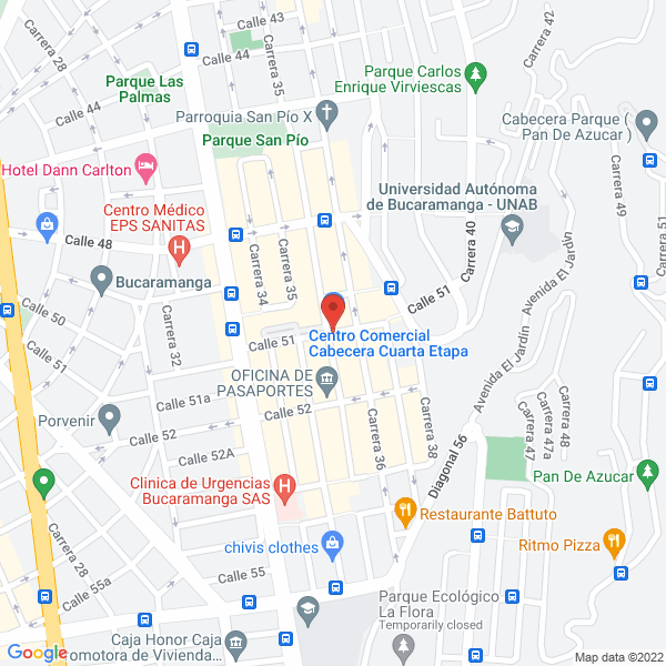 Map of Consultorio Dermatológico