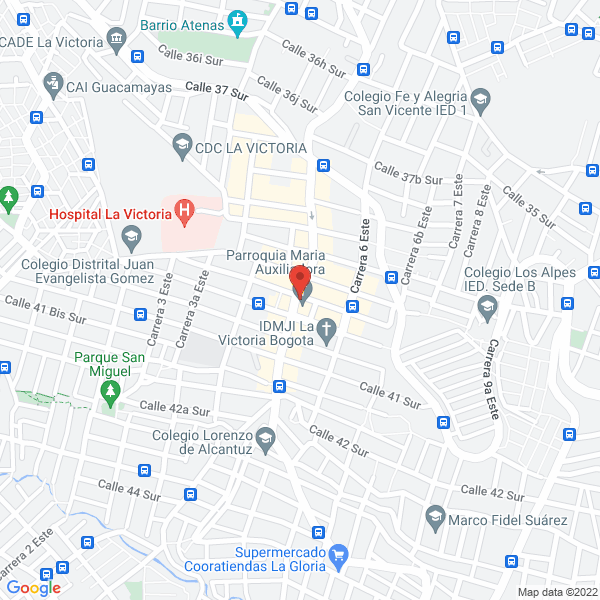 Mapa de Colegio Parroquial Adveniat