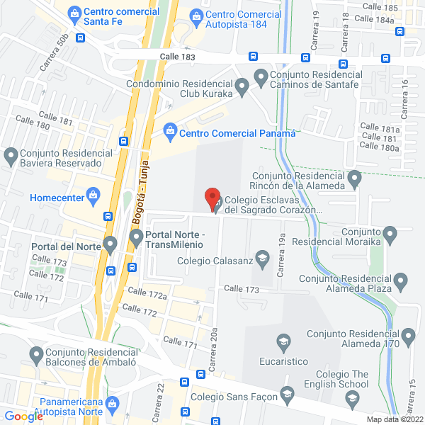 Mapa de Colegio Esclavas Del Sagrado Corazon De Jesus