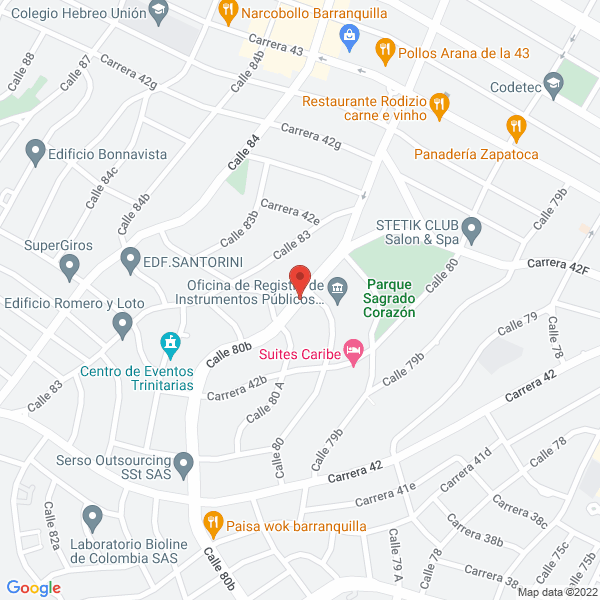 Map of Colegio Gimnasio Christophoro Colombo E.U.
