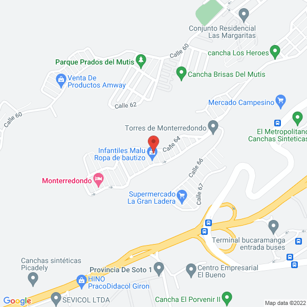 Map of Colegio Infatil Mi Rondita De Paz