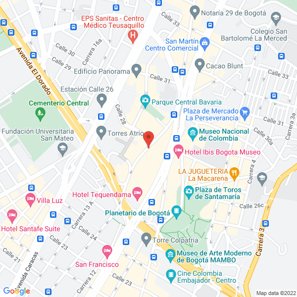 Mapa de Coodemil