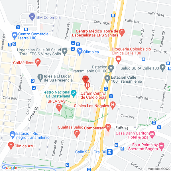 Mapa de Starcoop Seguridad Privada