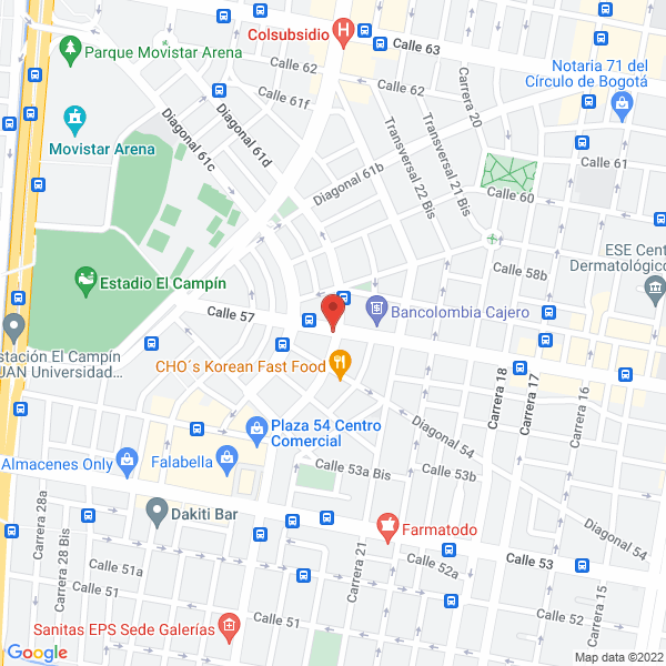 Mapa de Coopsena