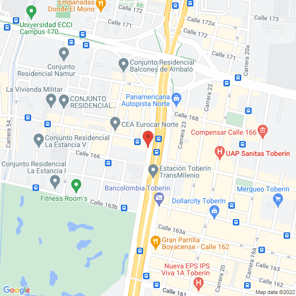 Mapa de Comercializadora De Combustibles Parmalat Ltda.