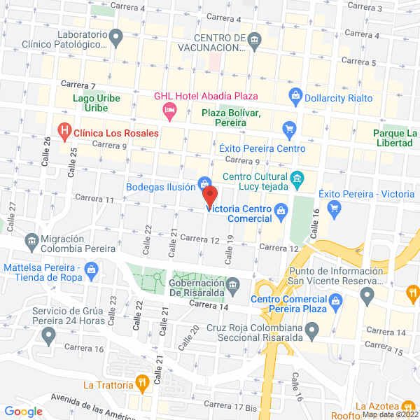 Map of Comercializadora Pez A Mar