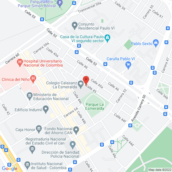 Mapa de Colegio Calasanz Femenino
