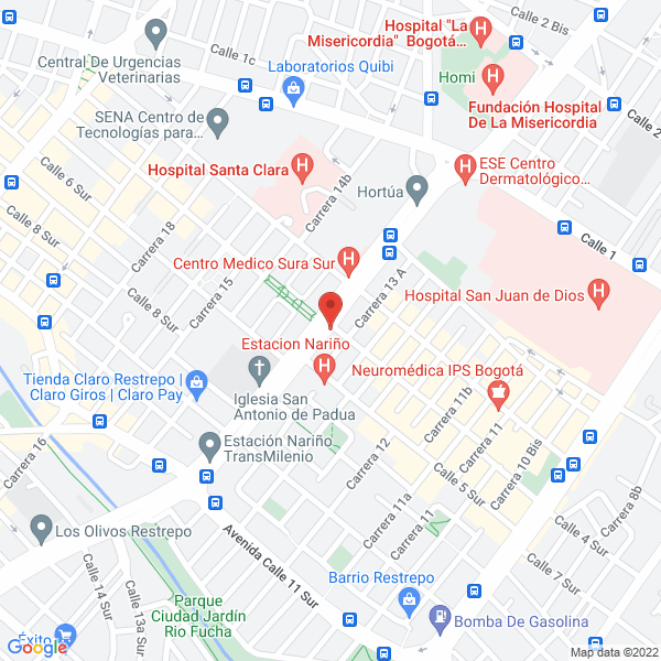 Mapa de Empresa De Transportes Gran Tax S.A.